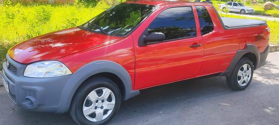 FIAT STRADA 1.4 MPI HARD WORKING CE 8V FLEX 2P MANUAL FIAT STRADA 1.4 MPI HARD WORKING CE 8V FLEX 2P MANUAL